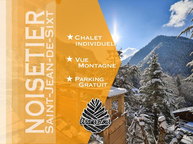 Le Noisetier - Mini Chalet 2 pers - 2min la Clusaz - AravisTour - B&B Saint-Jean-de-Sixt