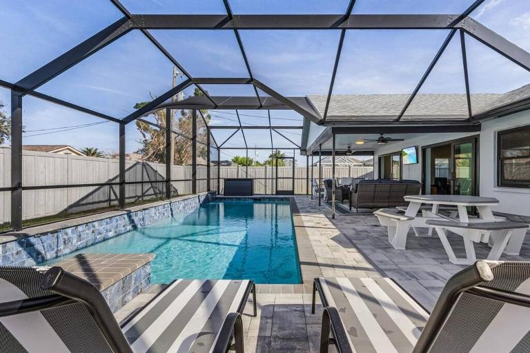 Anchors Away - Pool with Spa - Garage Game Room - B&B Cape Coral