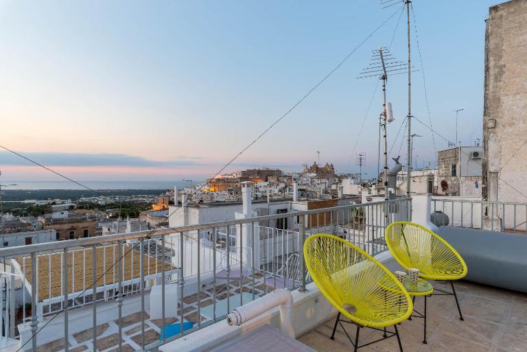 Casa Bianco Sale Ostuni - Terrazze vista mare - B&B Ostuni