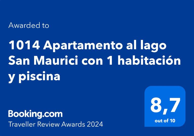 1014 Apartamento al lago San Maurici 1 habitación y piscina by homeselectspain - B&B Empuriabrava