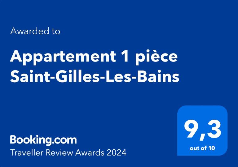 Appartement 1 pièce Saint-Gilles-Les-Bains - Ferienwohnung Saint-Gilles les Bains