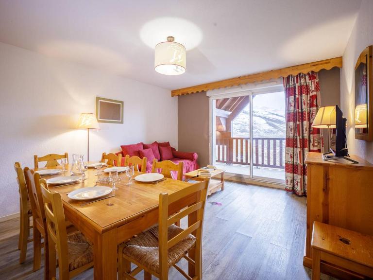 Appartement 10 personnes avec balcon à Peyragudes - 3 chambres, navette gratuite, casier skis - FR-1-695-18 - B&B Germ