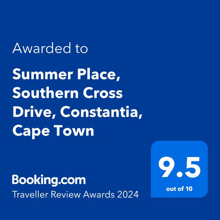 Summer Place, Constantia, Cape Town - B&B Cape Town