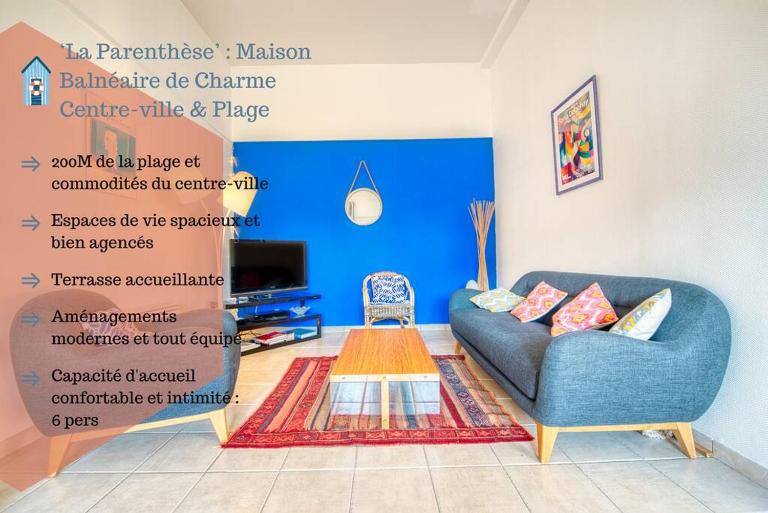 La Parenthèse Maison Balnéaire - Chambres d'hôtes Houlgate
