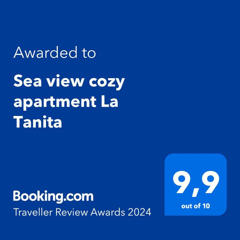 Sea view cozy apartment La Tanita - Chambres d'hôtes Mojacar