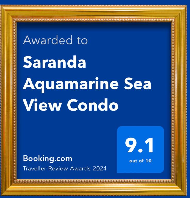 Saranda Aquamarine Sea View Condo - Ferienwohnung Saranda