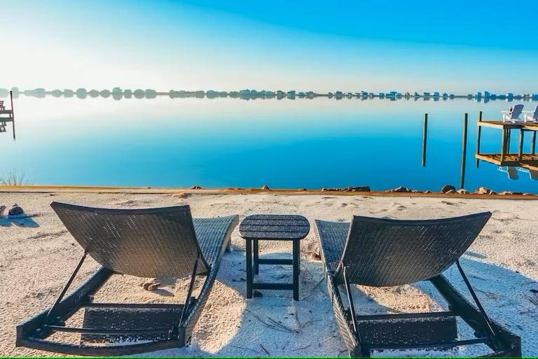 Waterfront Home With Private Beach & Hot Tub - B&B Gulf Shores