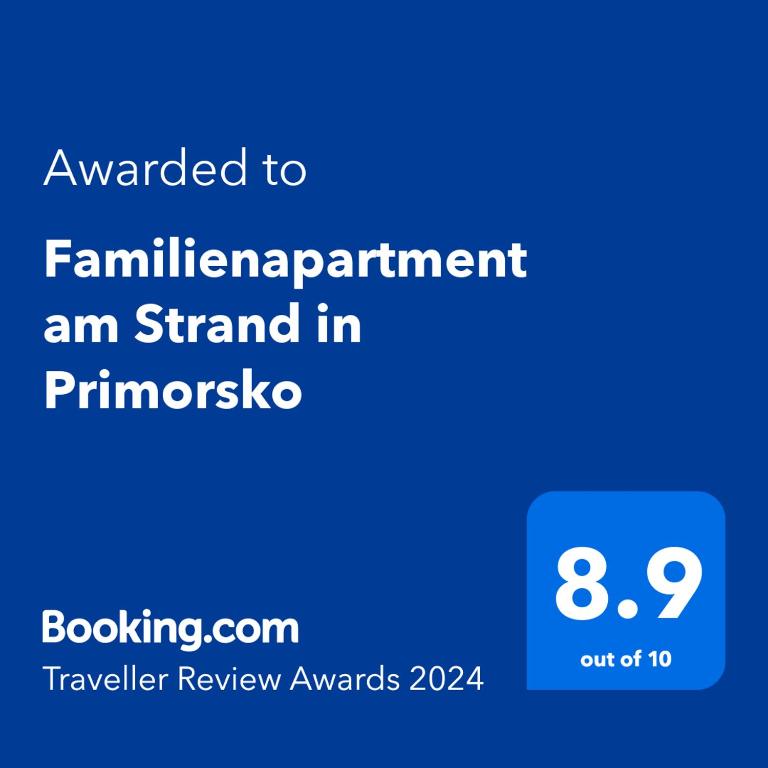 Familienapartment am Strand in Primorsko - Bed and Breakfast Primorsko