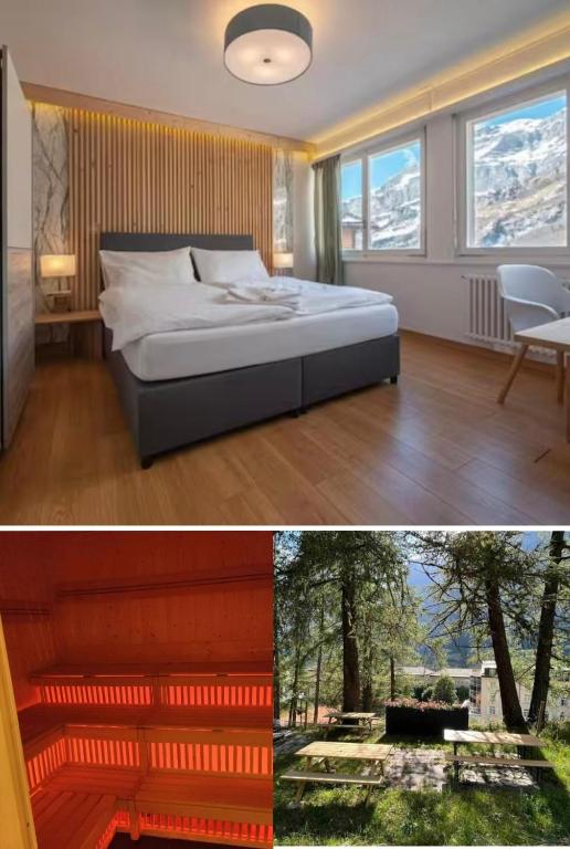 Center, Sauna, View - Haus LINARIA - Chambres d'hôtes Loèche-les-Bains