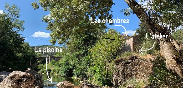 Le Moulin de Mirande - Bed and Breakfast La Tour-sur-Orb