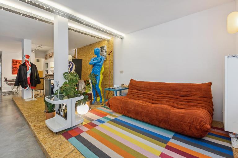 Cosy art studio near station with bikes and garden - B&B Ghent