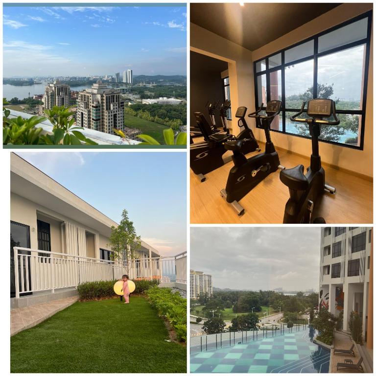 Aisha staycation wifi big patio Putrajaya - B&B Putrajaya