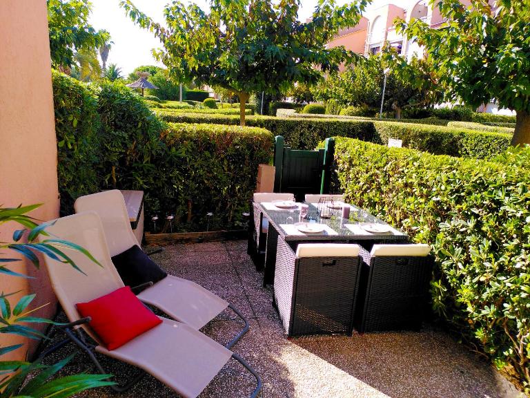 L'Oasis - T2 avec jardin - Piscine - Clim - Parking & Plage à 200m - Ferienwohnung Palavas-les-Flots