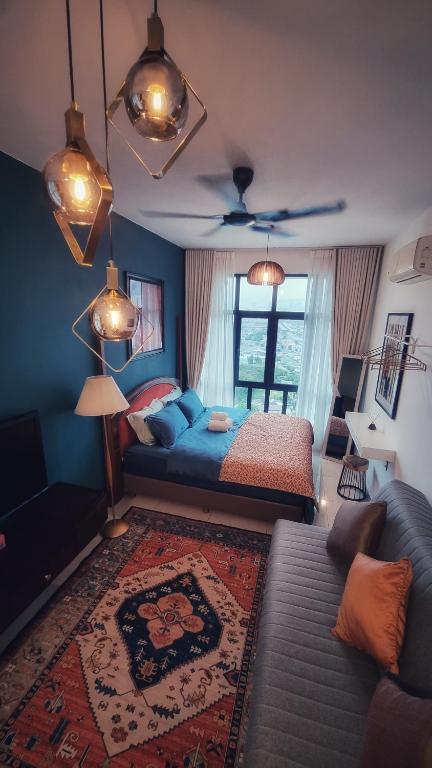 King Studio Suite Legasi Kampung Bharu view KLCC - B&B Kuala Lumpur