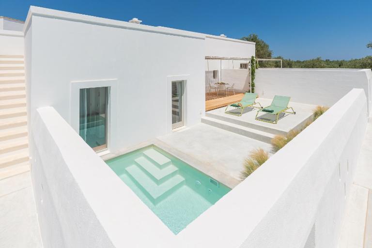 Masseria Contemporanea - Exclusive Lodges with Private Pool - Ferienwohnung Savelletri