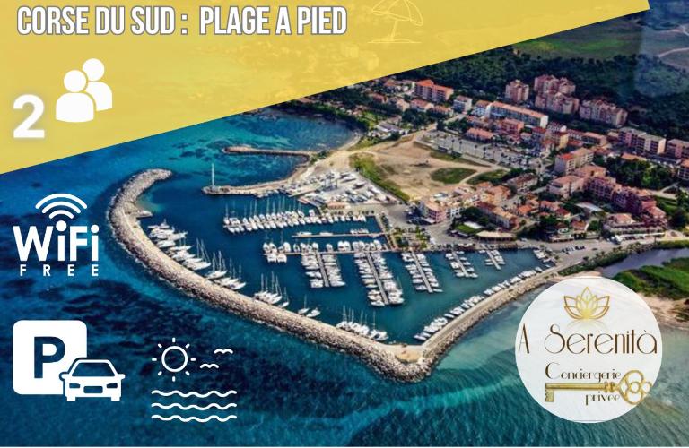 "T2 Ludria" au cœur de Solenzara petite vue mer - B&B Sari-Solenzara