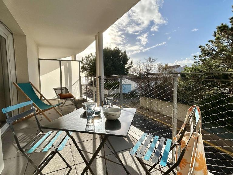 Appartement 2 pièces, 2 couchages, La Guérinière, balcon, parking - FR-1-224B-171 - Ferienwohnung La Guérinière
