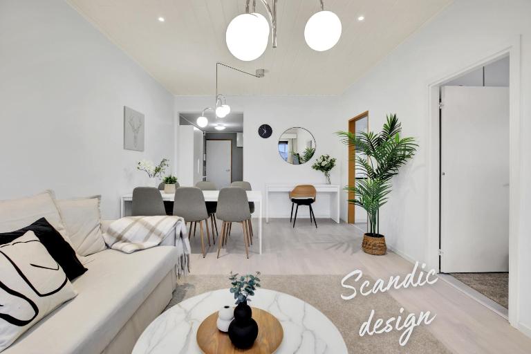 Design apartment in city center with free parking - B&B Rovaniemi