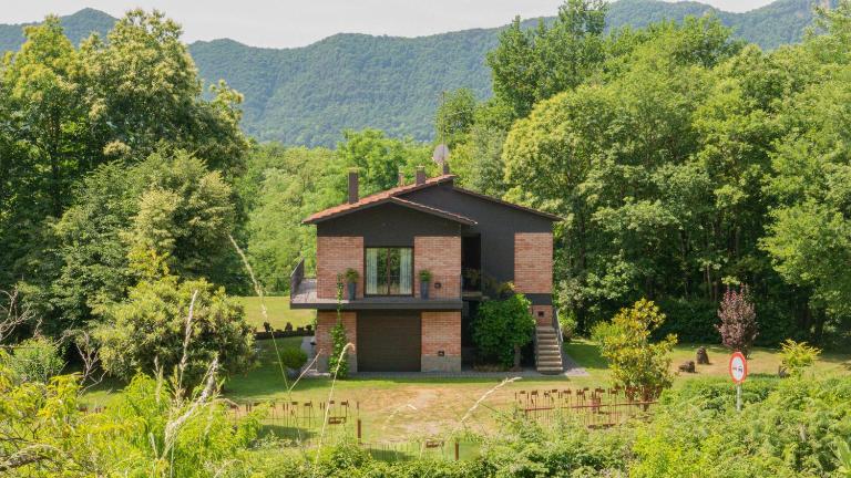 Majordoms Baseia - jardí i accés privat a La Fageda - Ferienwohnung Santa Pau