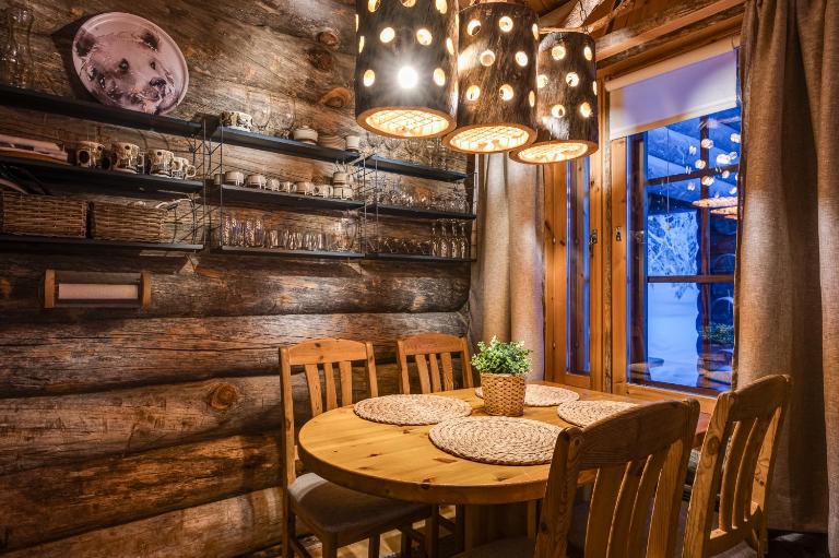 Kuusirinne 2B -A cozy cabin near the slopes of Ruka - B&B Ruka