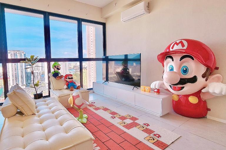 【SuperMARIO】7+1pax Urban Suites - 5.4km to Komtar - B&B Jelutong