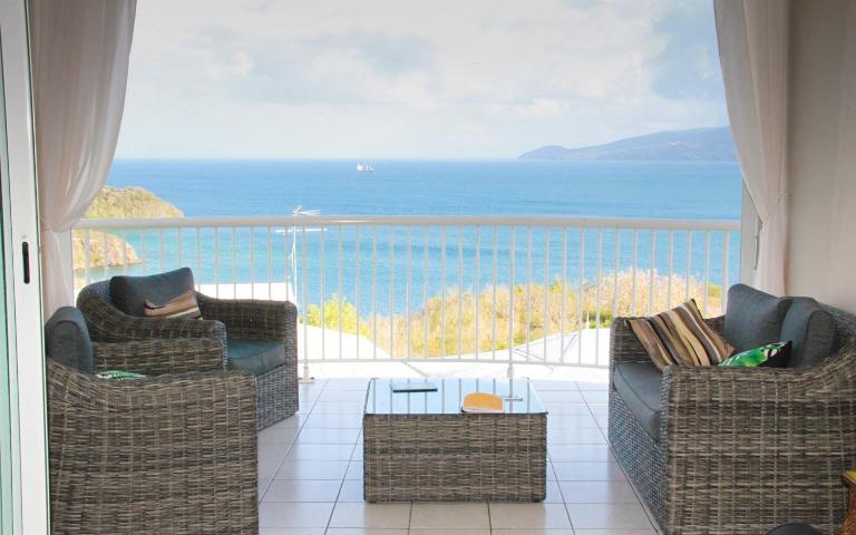 Bleu Caïali - Splendide vue mer - 2 ch - 2 SdB - 4 personnes - B&B Les Trois-Îlets