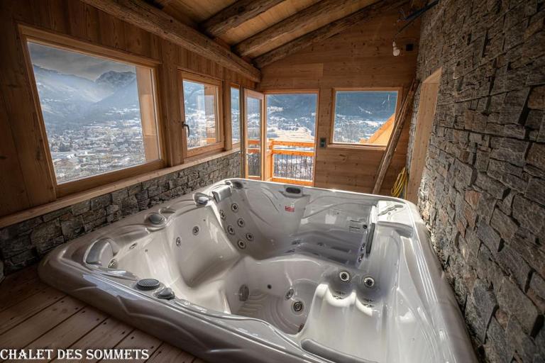 Le Chalet des Sommets à Briançon - B&B Puy-Saint-Pierre