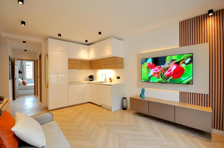 2026 F1 GP MONACO # MENTON - 6 PERSONS - 2 BEDROOMS - FULL RENOVATED - FULL CLIM - HYPERCENTER - BEACH AND SUn - B&B Menton