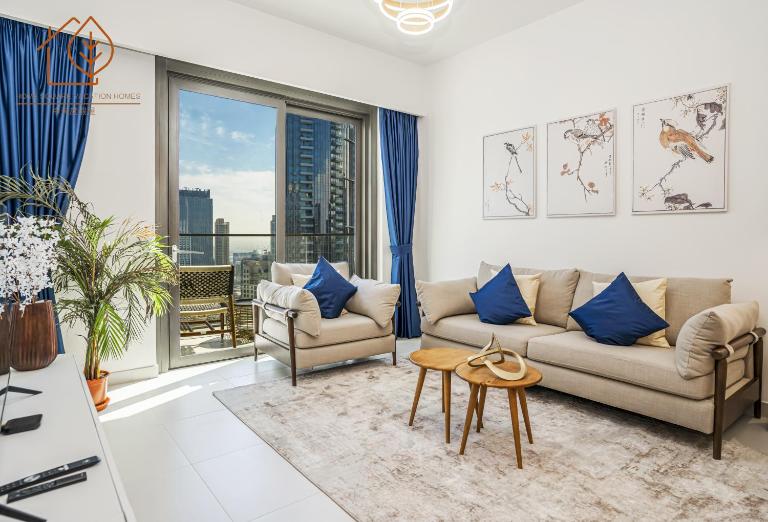 3 Bedroom Top Floor Family Apartment with Partial Burj Khalifa Views172BC-3 - B&B Dubái