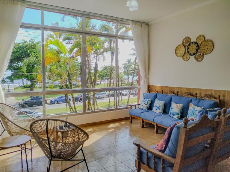 Apto completo no Embaré - Beira Mar - Ar - Garagem - B&B Santos
