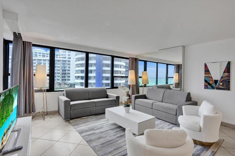 Resort beach condo w beach service 601 - Ferienwohnung Miami Beach