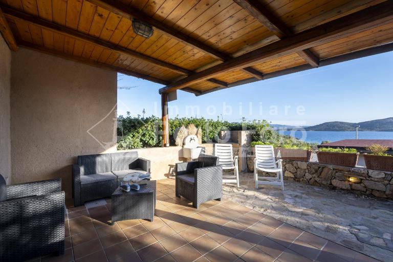 1D - Terrazza con vista sul mare di Porto Mannu - B&B Palau