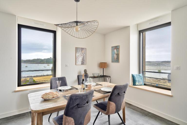 Appartement 4 personnes avec vue mer - B&B Île-Tudy