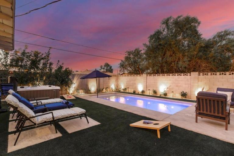 Crown Azul - Old Town 2 Primary's New Pool Spa BBQ - Chambres d'hôtes Scottsdale