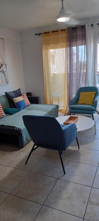 NANA-Grand Appartement Cosy-A33-2 Chambres Climatisées- cuisine équipée- Terrasse - B&B Cayenne