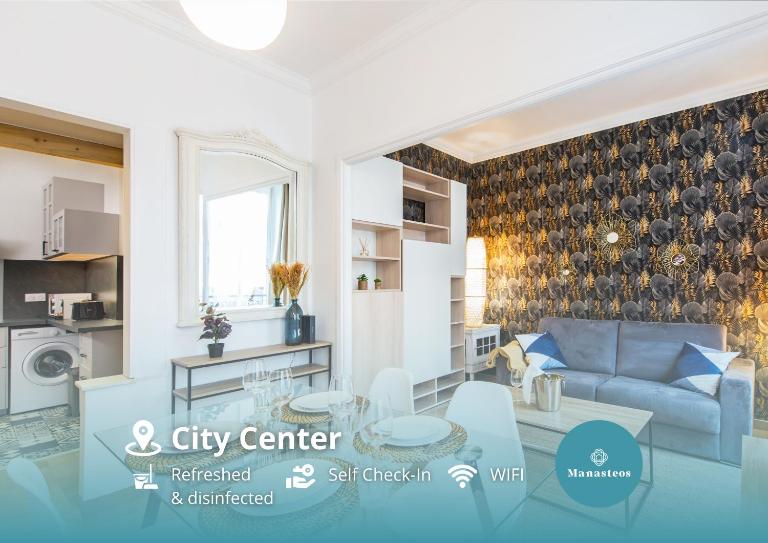 1mn Monaco - Hypercentre - Appartement rénové - BQ - B&B Beausoleil