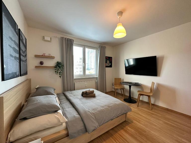 Cozy studio apartment in the wider center - Ferienwohnung Sarndorf