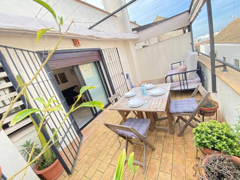 Dúplex en casco histórico, terraza, Wi-Fi - Ferienwohnung Sanlúcar de Barrameda