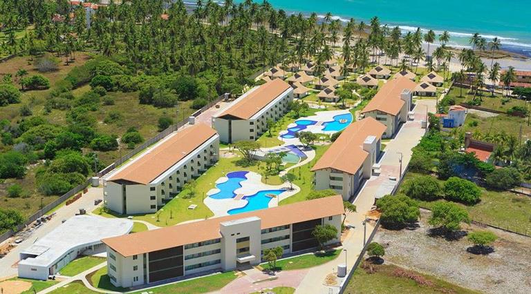 Belo Apto no Carneiros Beach Resort - 202 A - Chambres d'hôtes Tamandaré
