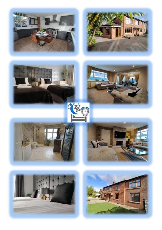 Sirius House - sleeps 7, driveway, garden - B&B Crewe