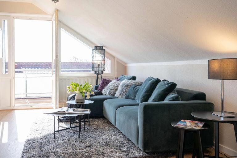 Antares Spiekerooger Gästehaus-Penthouse mit Blick aufs Wattenmeer - Wohnung 9 - Ferienwohnung Spiekeroog