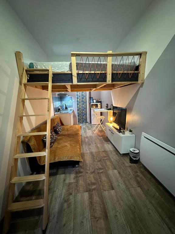 La Tiny : Adorable petit studio /parking gratuit. - B&B Angoulême