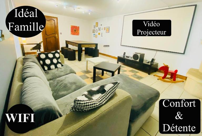 Spacieux Appartement 110m2 avec terrasse privative - B&B Beauregard-Vendon