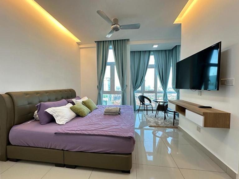 Twin Galaxy 2Bedroom City View Balcony Netflix WiFi - Ferienwohnung Johor Bahru