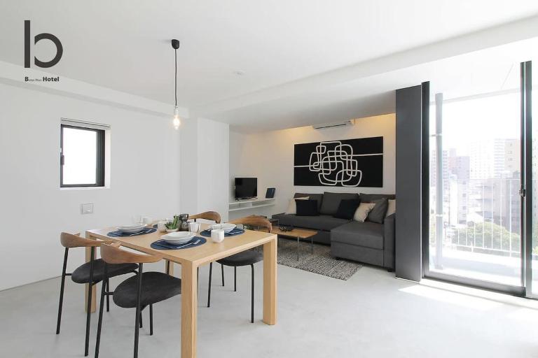 b hotel Heiwaodori 701 - Spacious Apt Famous Hiroshima Dori 6ppl - B&B Hiroshima