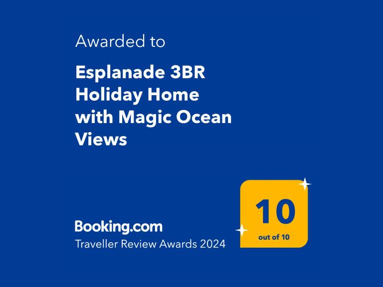 Esplanade 3BR Holiday Home with Magic Ocean Views - B&B Encounter Bay