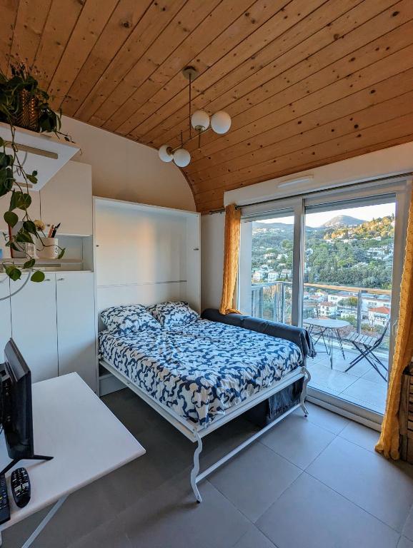 Studio calme avec vue dégagée - Chambres d'hôtes Nice