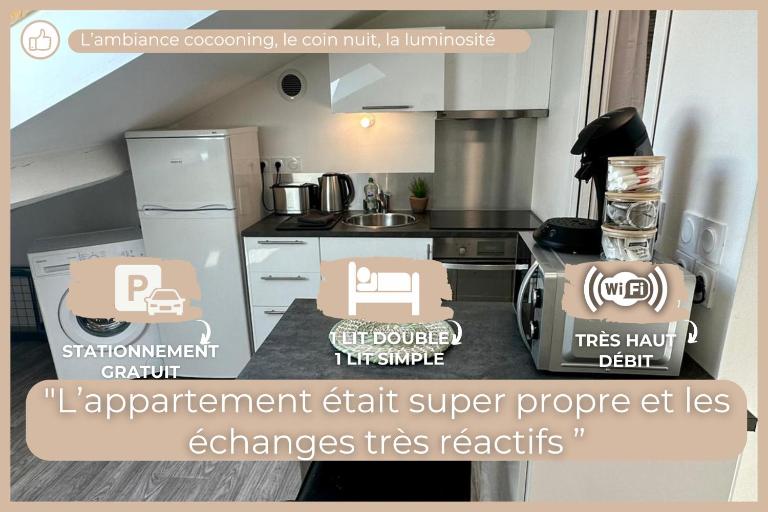 La Barbotine - Cosy - Centre ville - B&B Bourg-en-Bresse
