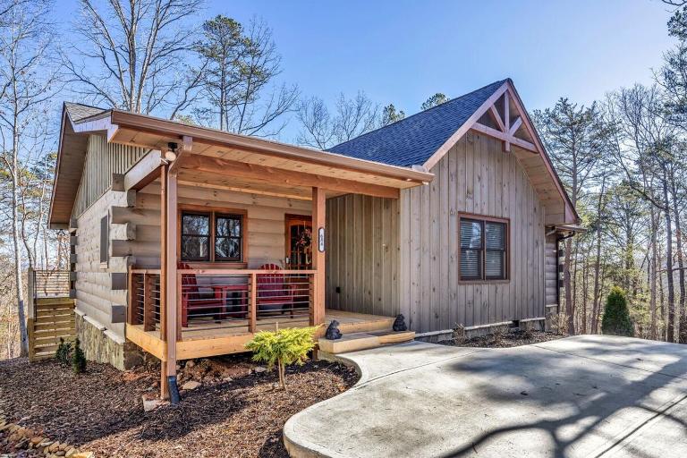 Beaumont - Lux Mountain View Cabin with Hot Tub - B&B Ellijay