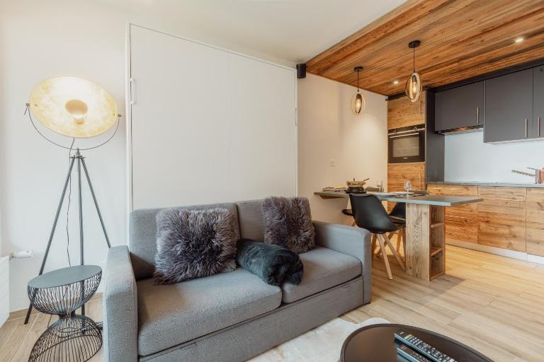 Studio rénové et élégant en plein centre - B&B Crans-Montana